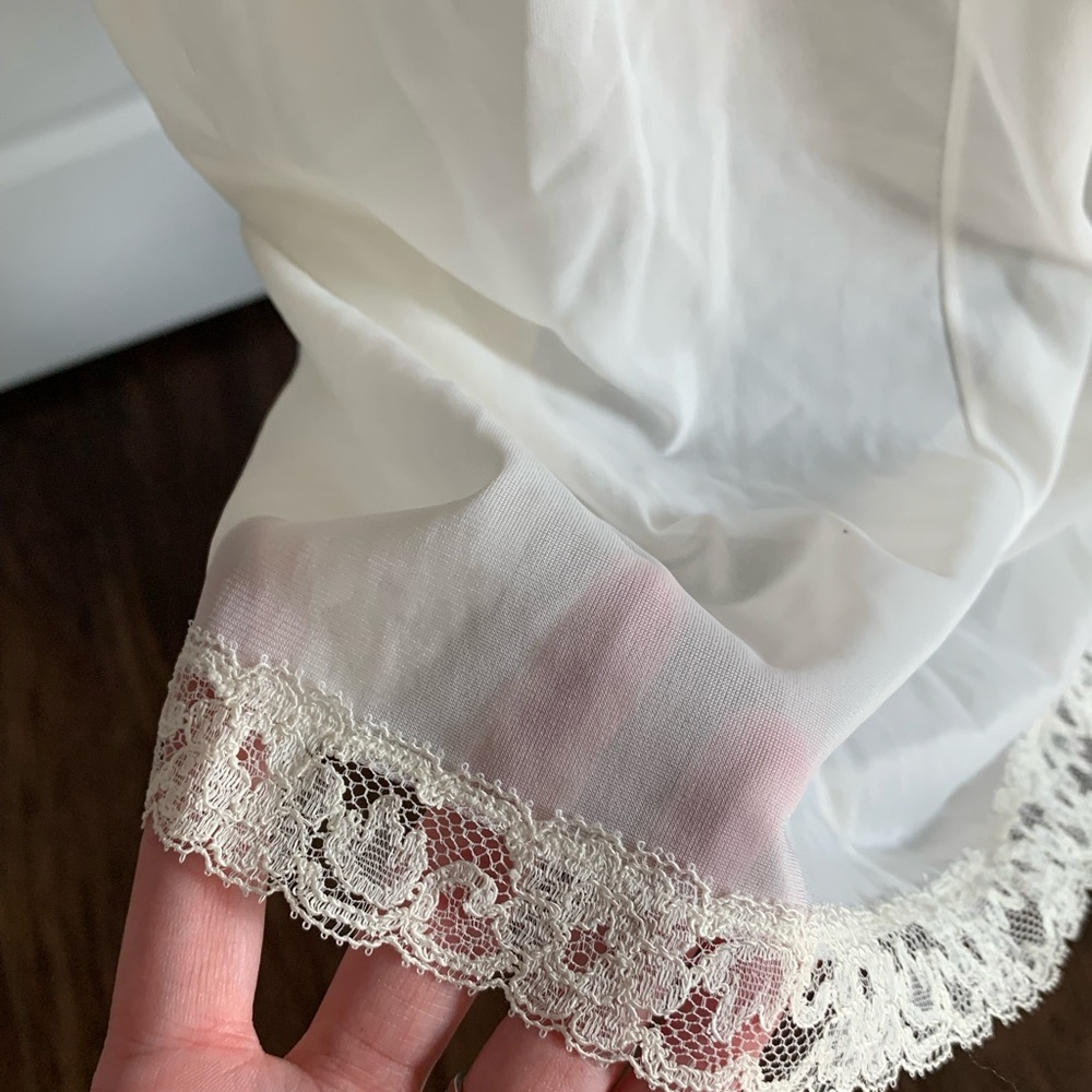 Vintage Roger’s 50s lace slip lingerie - Picture 8 of 16